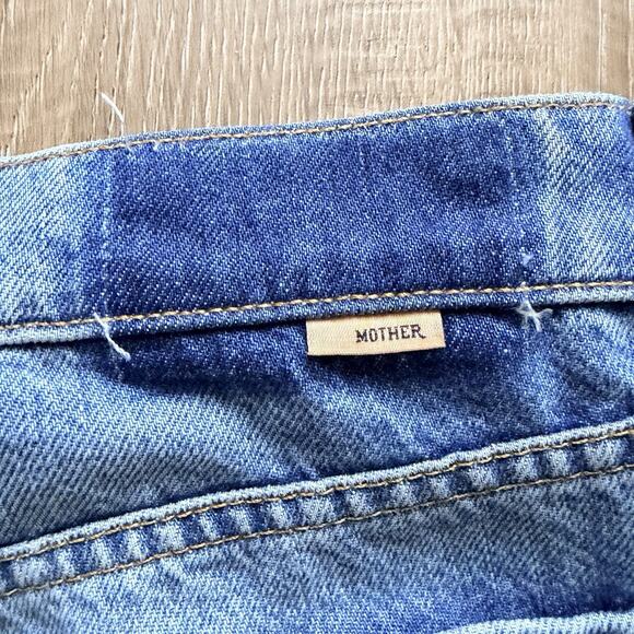Mother The Tomcat Roller Jeans Womens 26 Blue/Pretty Is As Pretty Does - Picture 13 of 13